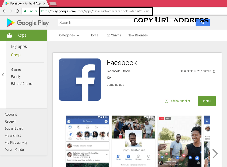 download facebook app without google play does it more energy or less