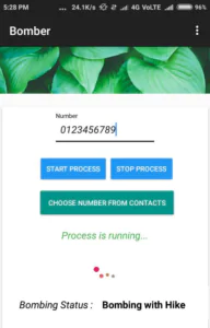 SMS Bomber Apk Latest Version Download Unlimited SMS and Unlimited Calls sms bomber by darkwiki