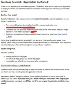 Facebook Research App Se Earning Kaise Kare 2000 Dollar Per Month- Link, Earning Trick and Proof after registration facebook research app