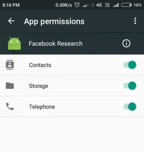 Facebook Research App Se Earning Kaise Kare 2000 Dollar Per Month- Link, Earning Trick and Proof facebook resarch app prmission example